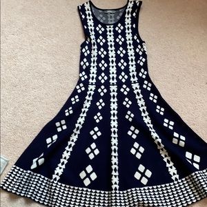 Neiman Marcus navy dress